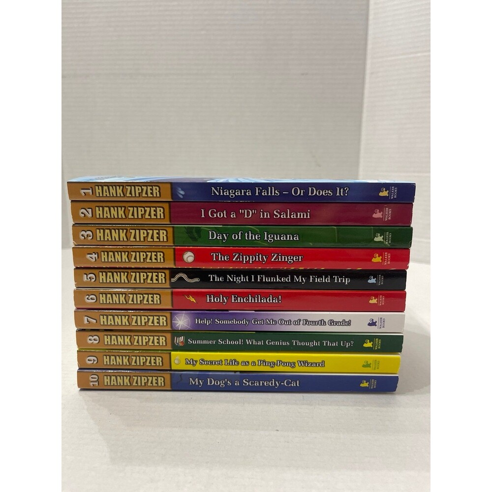 Hank Zipzer Collection 10 Books Set By Henry Winkler and Lin Oliver New